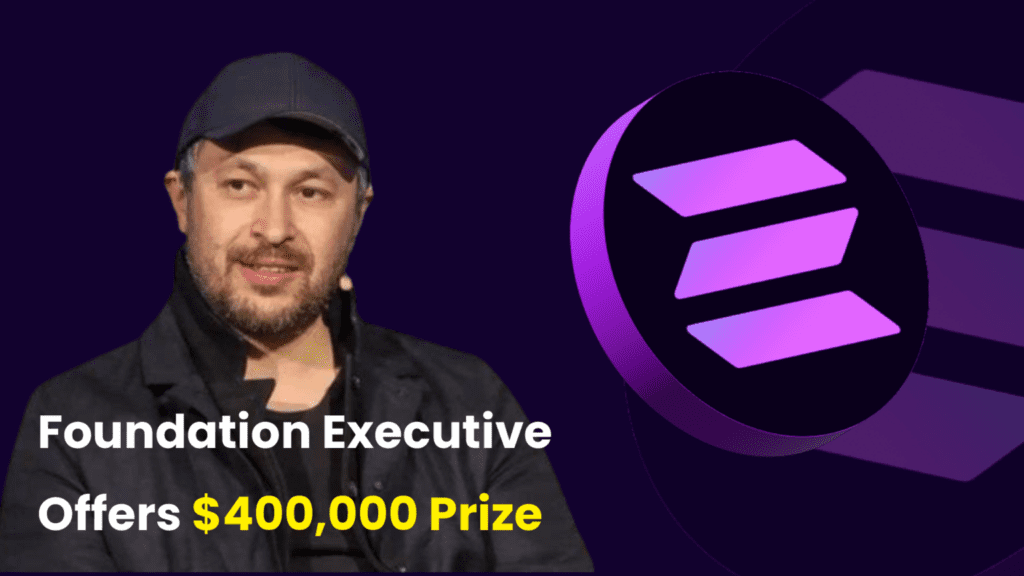 Foundation Executive Offers $400,000 Prize for Turning Off Solana Network