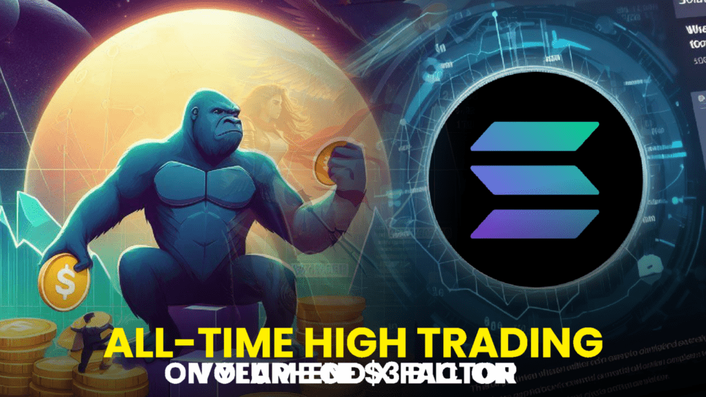 Solana’s Decentralized Exchange (DEX) Achieves All-Time High Trading Volume of $3 Billion and $210 Million in Total Value Locked (TVL).