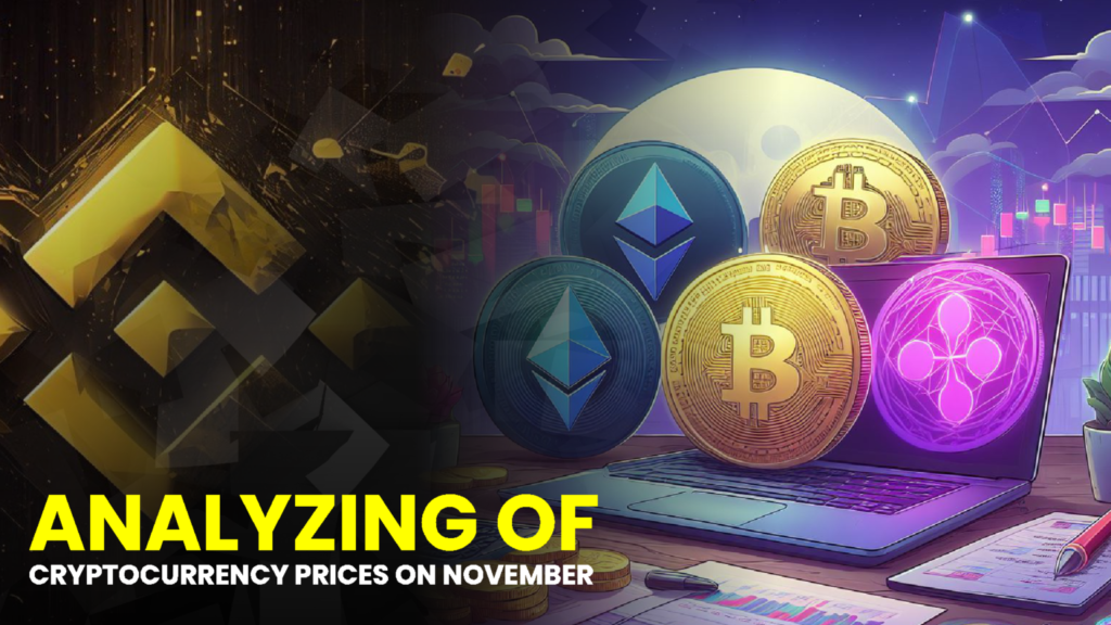 Analysis of Cryptocurrency Prices on November 17: Ethereum (ETH), Ripple (XRP), Cardano (ADA), Solana (SOL), and Binance Coin (BNB).