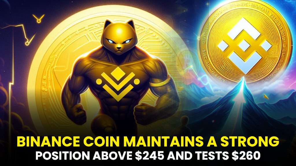 BINANCE COIN MAINTAINS A STRONG