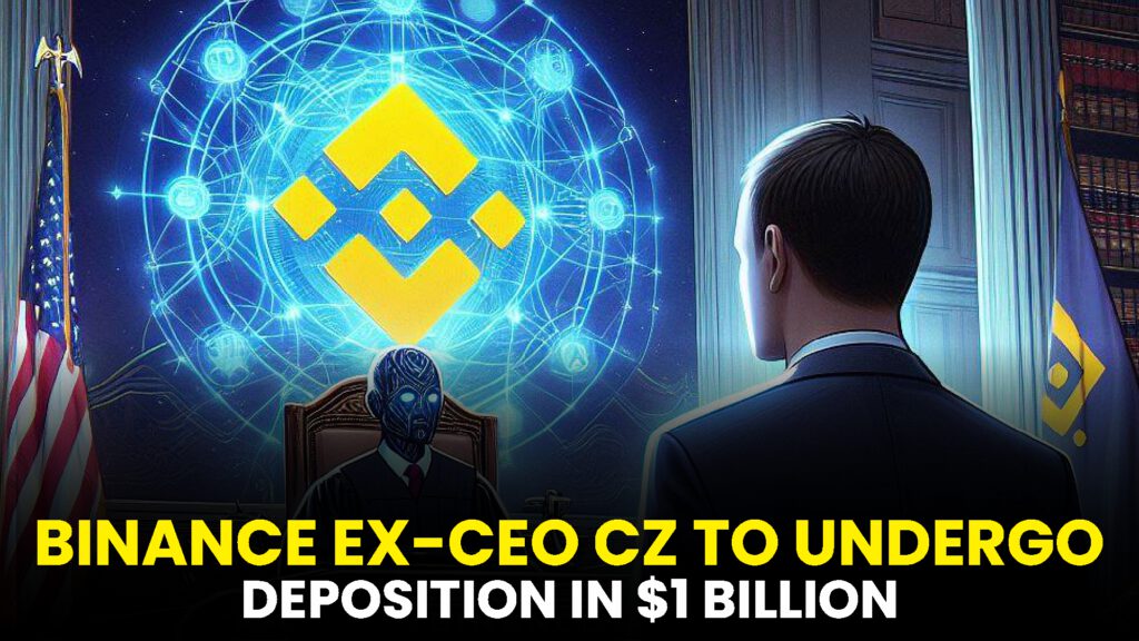 BINANCE EX CEO CZ TO UNDERGO