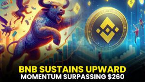 BNB SUSTAINS UPWARD
