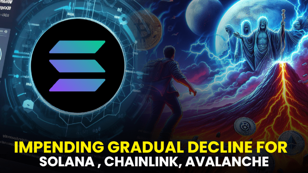 Cryptocurrency Trader Cautions on Impending Gradual Decline for Solana, Chainlink, Avalanche, and a DeFi Altcoin