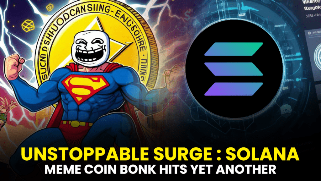 Unstoppable Surge: Solana Meme Coin BONK Hits Yet Another Record Peak