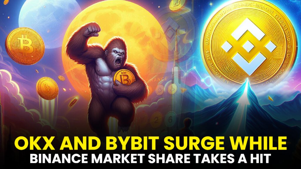 OKX and Bybit Surge While Binance Market Share Takes a Hit: Latest Updates