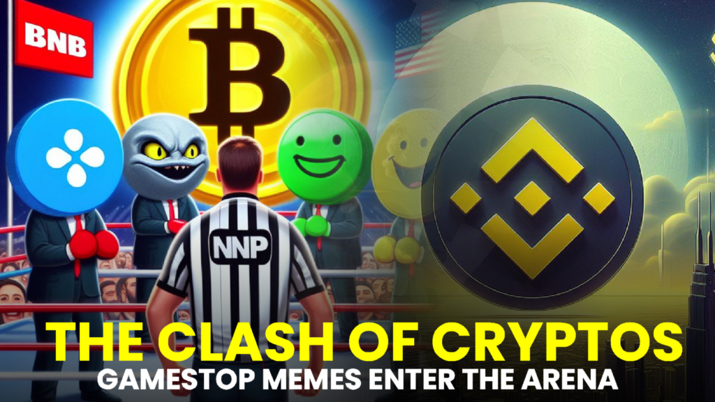 The Clash of Cryptos: GameStop Memes Enters the Arena Against BNB and XRP