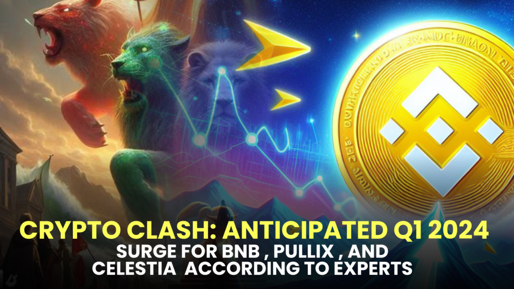 Crypto Clash: Anticipated Q1 2024 Surge for BNB (BNB), Pullix (PLX), and Celestia (TIA) According to Experts