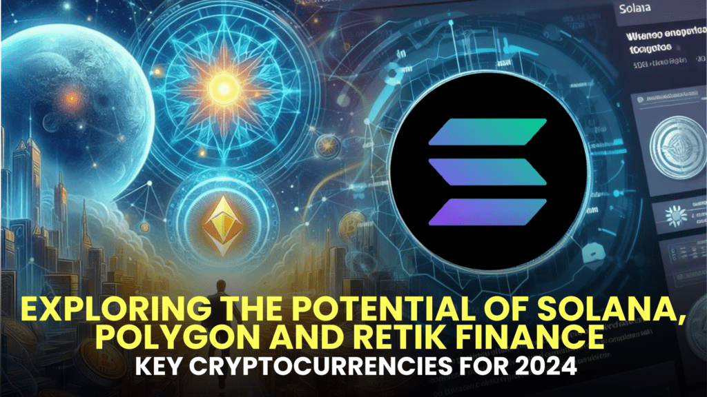 Exploring the Potential of Solana (SOL), Polygon (MATIC), and Retik Finance (RETIK) – Key Cryptocurrencies for 2024