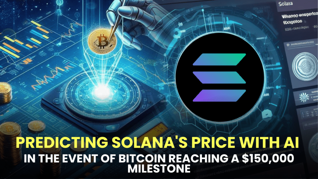 Predicting Solana's SOL Price with AI in the Event of Bitcoin Reaching a $150,000 Milestone