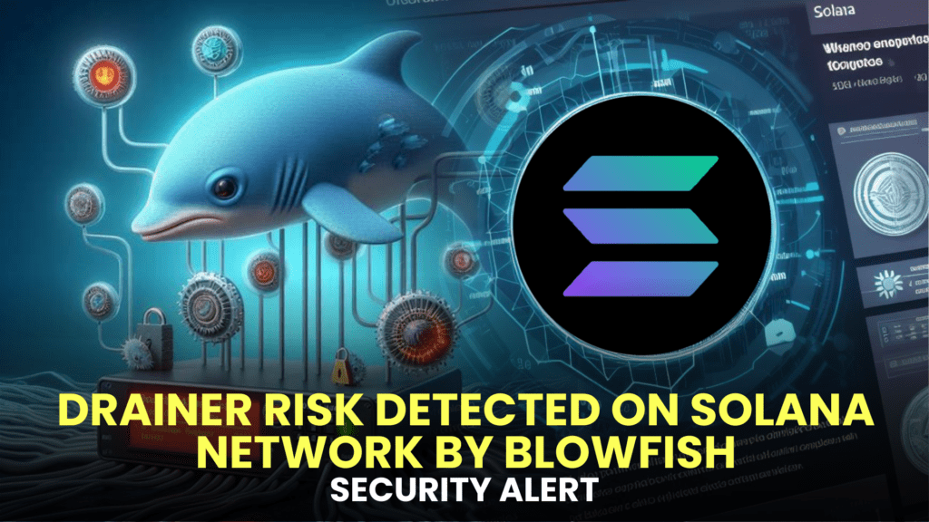 Security Alert: Drainer Risk Detected on Solana Network by Blowfish