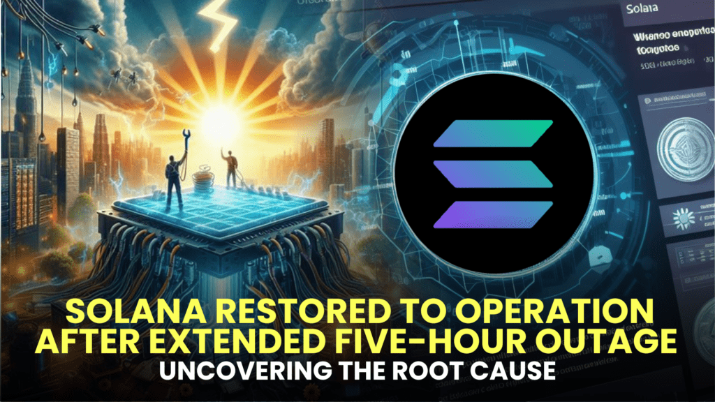 Solana Restored to Operation After Extended Five-Hour Outage – Uncovering the Root Cause