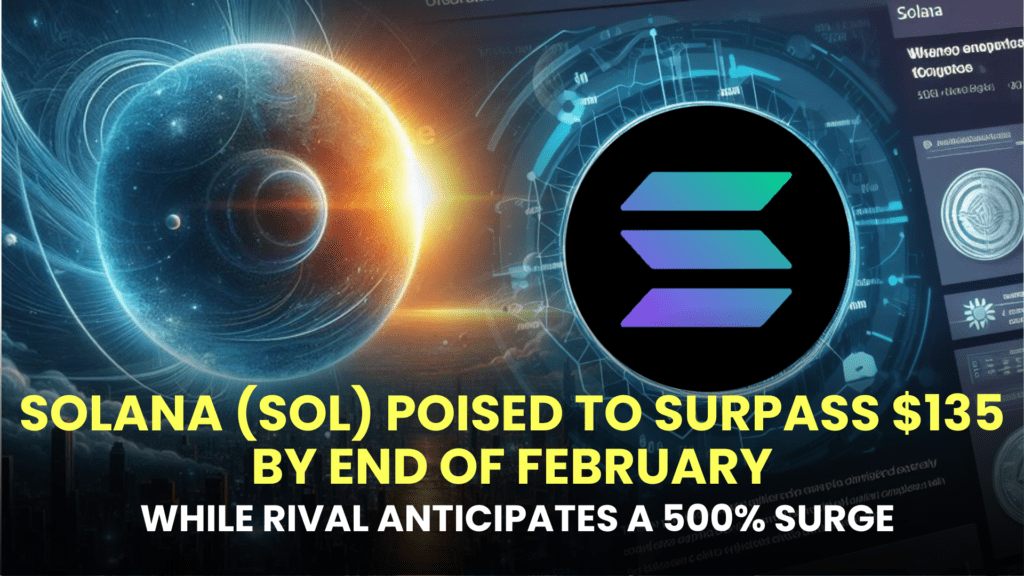 Solana (SOL) Poised to Surpass $135 by End of February, While Rival Anticipates a 500% Surge