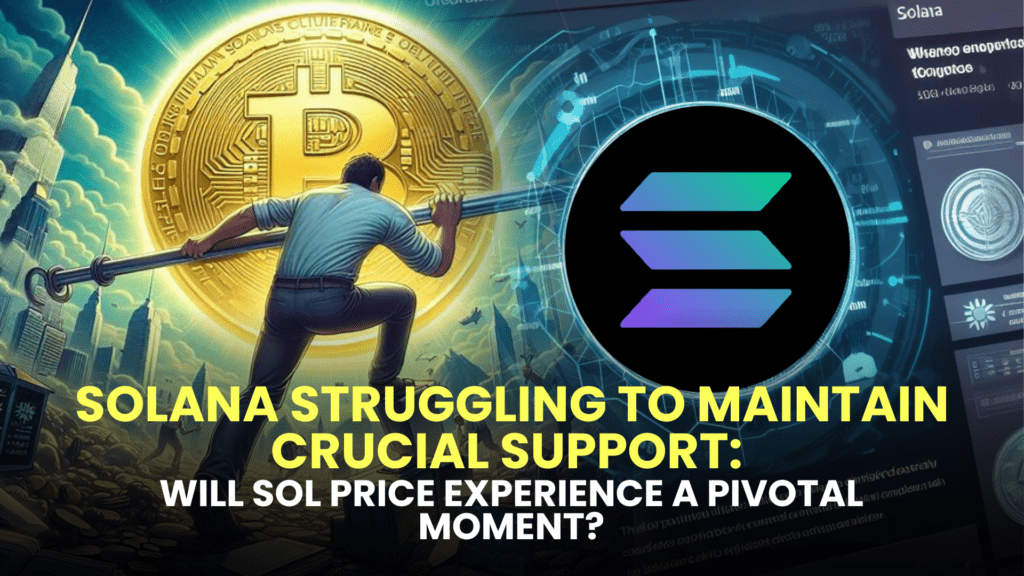 Solana Struggling to Maintain Crucial Support: Will SOL Price Experience a Pivotal Moment?