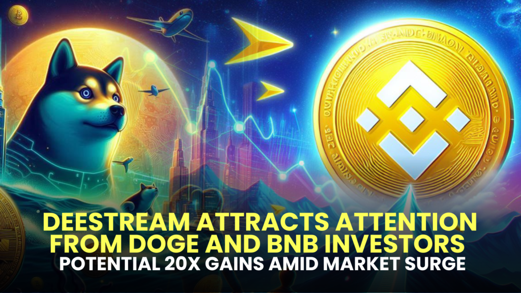 DeeStream Attracts Attention from DOGE and BNB Investors with Potential 20x Gains Amid Market Surge