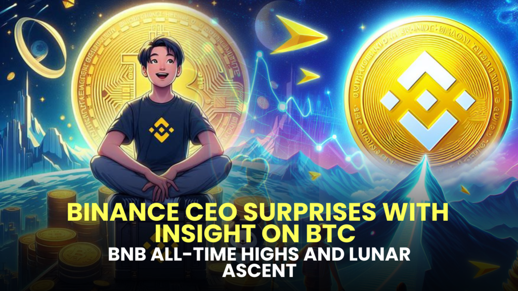 Binance CEO Surprises with Insight on BTC, BNB All-Time Highs and Lunar Ascent