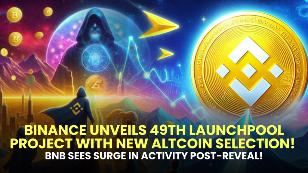 Binance Unveils 49th Launchpool Project with New Altcoin Selection! BNB Sees Surge in Activity Post-Reveal!