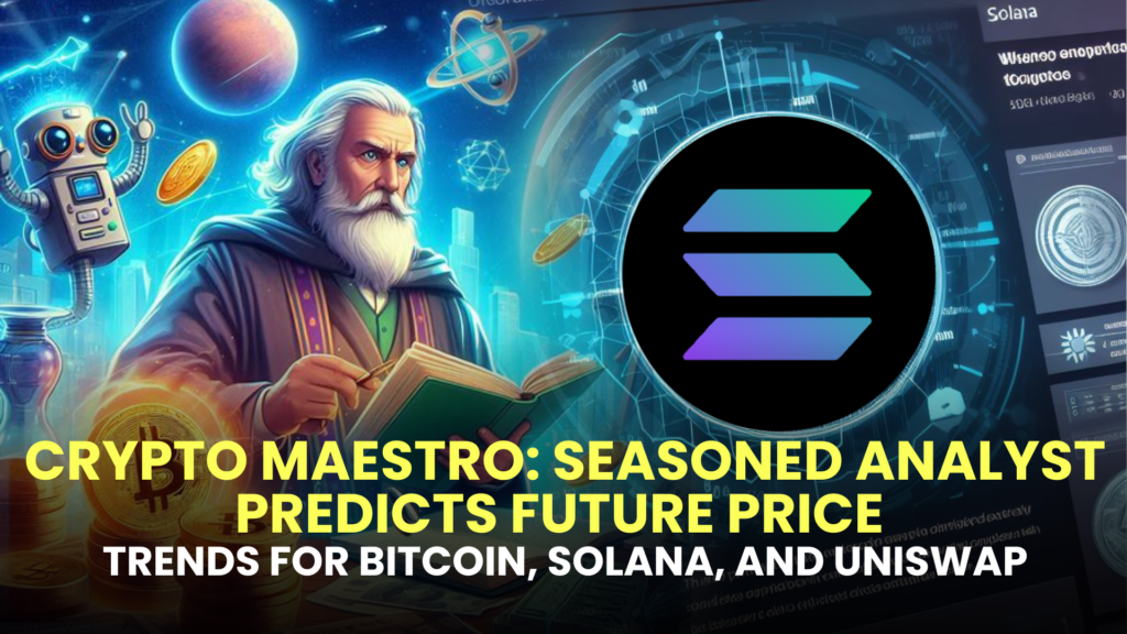 Crypto Maestro: Seasoned Analyst Predicts Future Price Trends for Bitcoin, Solana, and Uniswap