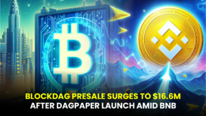 BLOCKDAG PRESALE SURGES TO 16.6M