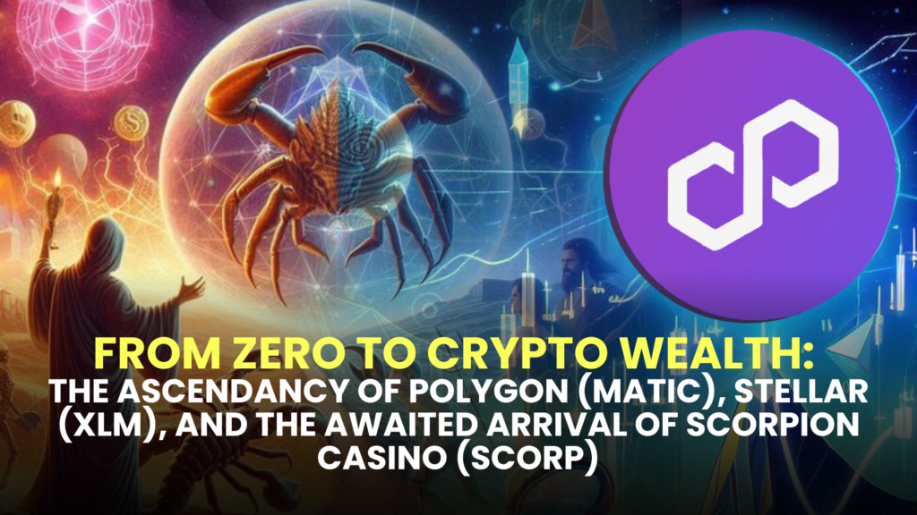 From Zero to Crypto Wealth: The Ascendancy of Polygon (MATIC), Stellar (XLM), and the Awaited Arrival of Scorpion Casino (SCORP)