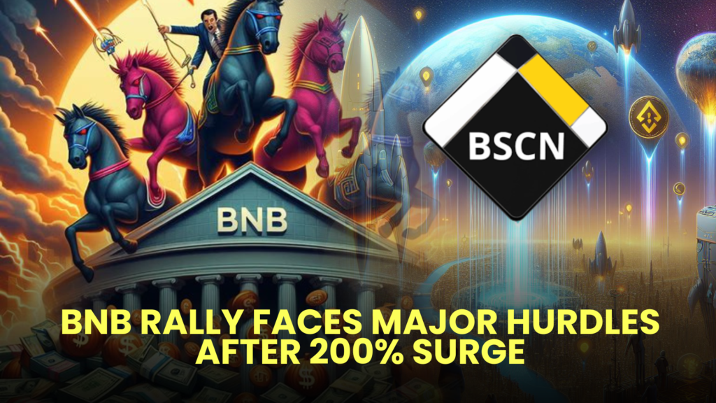 BNB Rally Faces Major Hurdles After 200% Surge