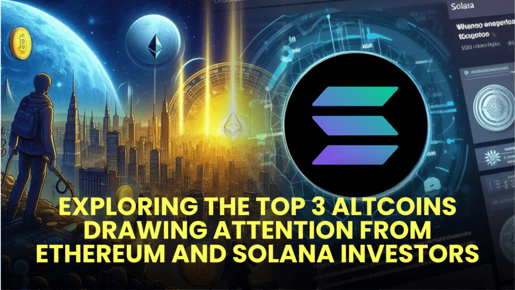 Exploring the Top 3 Altcoins Drawing Attention from Ethereum (ETH) and Solana (SOL) Investors