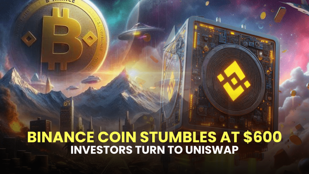 Binance Coin (BNB) Stumbles at $600, Investors Turn to Uniswap (UNI) and High-Growth DTX Exchange (DTX)