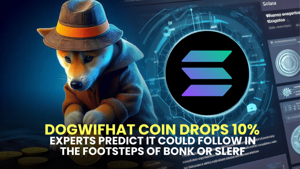 Dogwifhat Coin Drops 10% as Experts Predict It Could Follow in the Footsteps of Bonk or Slerf