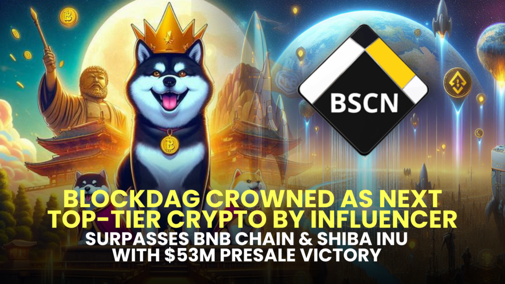 BlockDAG Crowned as Next Top Tier Crypto by Influencer 1