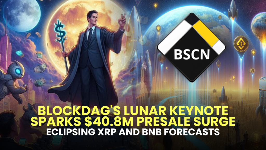 BlockDAG's Lunar Keynote Sparks $40.8M Presale Surge, Eclipsing XRP and BNB Forecasts