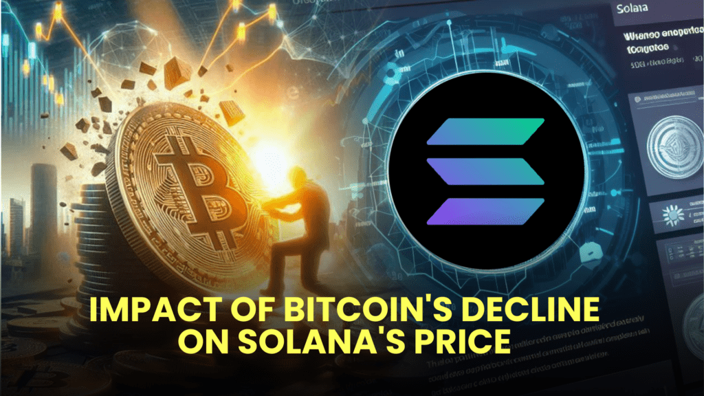 Impact of Bitcoin's Decline on Solana's Price 2 Impact of Bitcoins Decline on Solanas Price 1