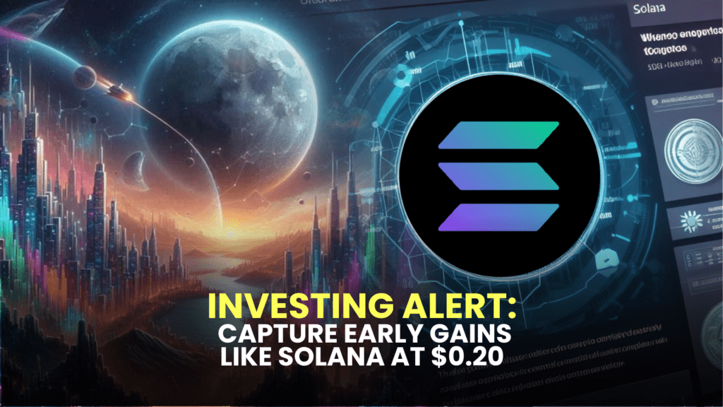 Investing Alert: Capture Early Gains Like Solana at $0.20