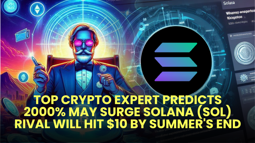 Top Crypto Expert Predicts 2000% May Surge Solana (SOL) Rival Will Hit $10 by Summer's End