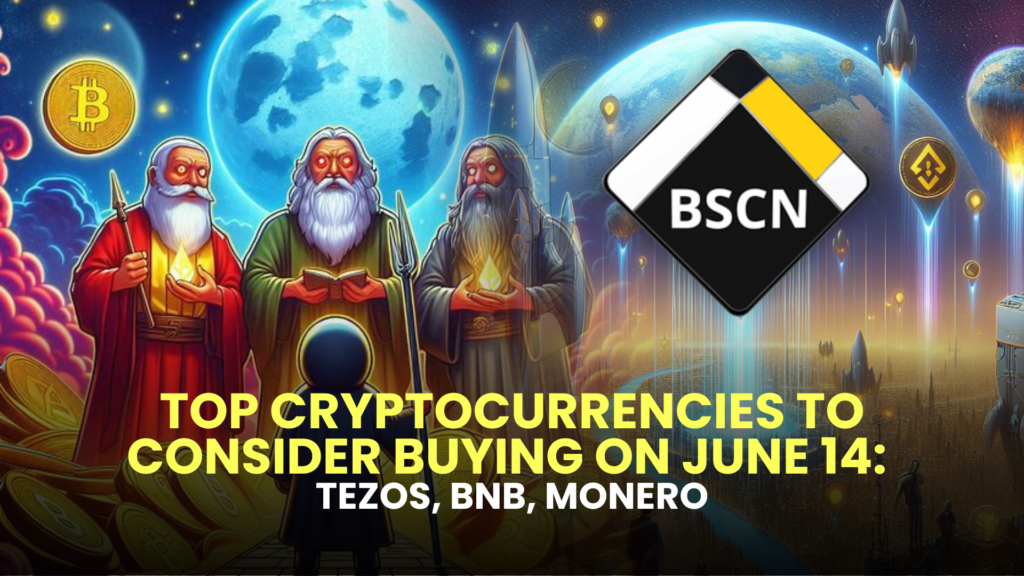 Top Cryptocurrencies to Consider Buying on June 14: Tezos, BNB, Monero