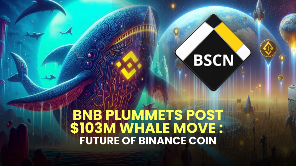 BNB Plummets Post $103M Whale Move : Future of Binance Coin