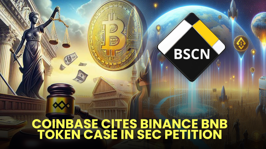 Coinbase Cites Binance BNB Token Case in SEC Petition