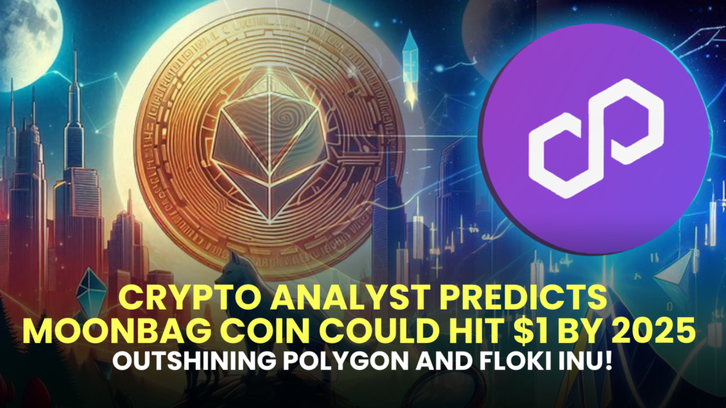 Crypto Analyst Predicts MoonBag Coin Could Hit $1 by 2025, Outshining Polygon and Floki Inu!