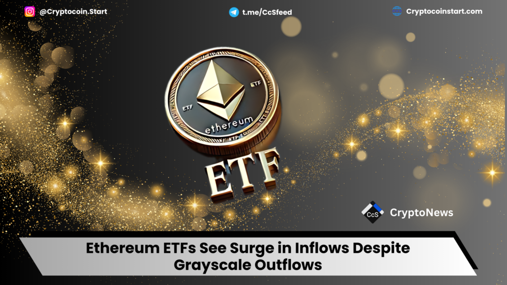 Ethereum ETFs See Surge in Inflows Despite Grayscale Outflows