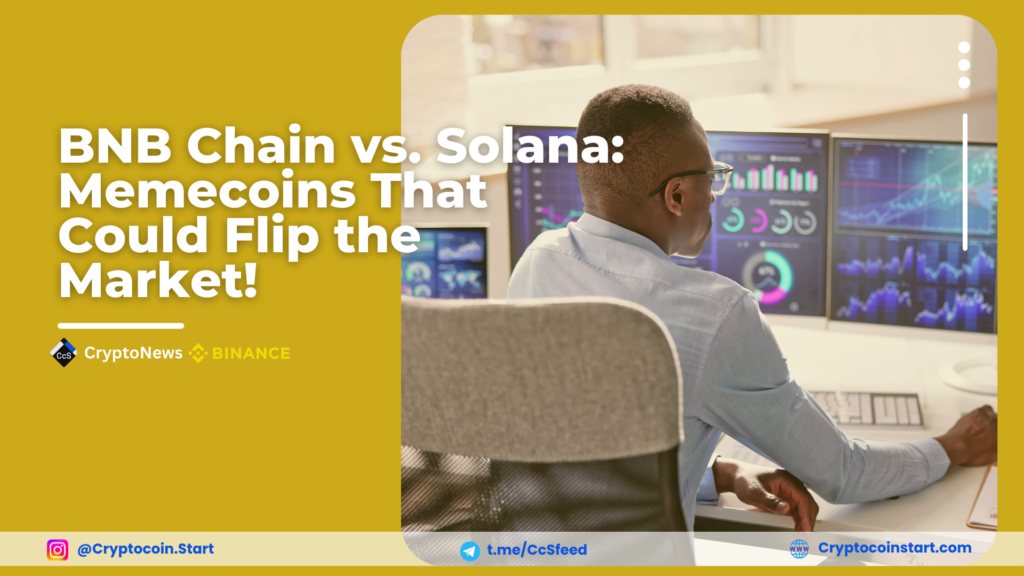 BNB Chain vs. Solana: Memecoins That Could Flip the Market! 2 Cryptocoinstart.com 8