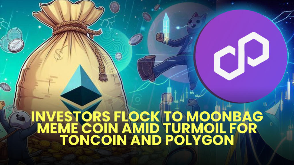 Investors Flock to MoonBag Meme Coin Amid Turmoil for Toncoin and Polygon