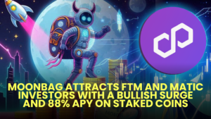 MoonBag Attracts FTM and MATIC Investors with a Bullish Surge and 88% APY on Staked Coins