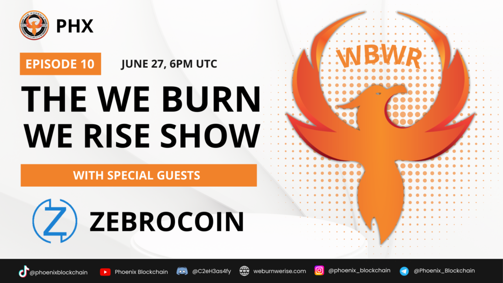 We Burn We Rise - Episode 10: Special Guest Mo Zubair of Zebrocoin