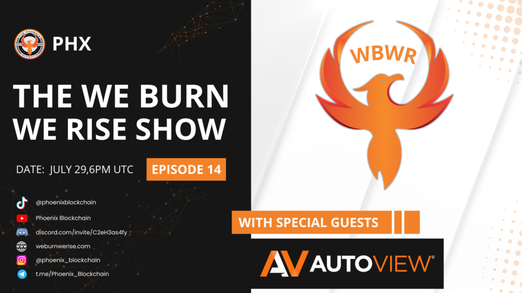 We Burn We Rise - Episode 14: Featuring Special Guests Devan from Autoview and Rob from Phoenix HQ!