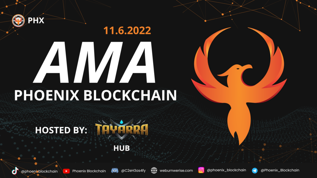 Join the Tayarra Hub for a Phoenix Blockchain AMA!