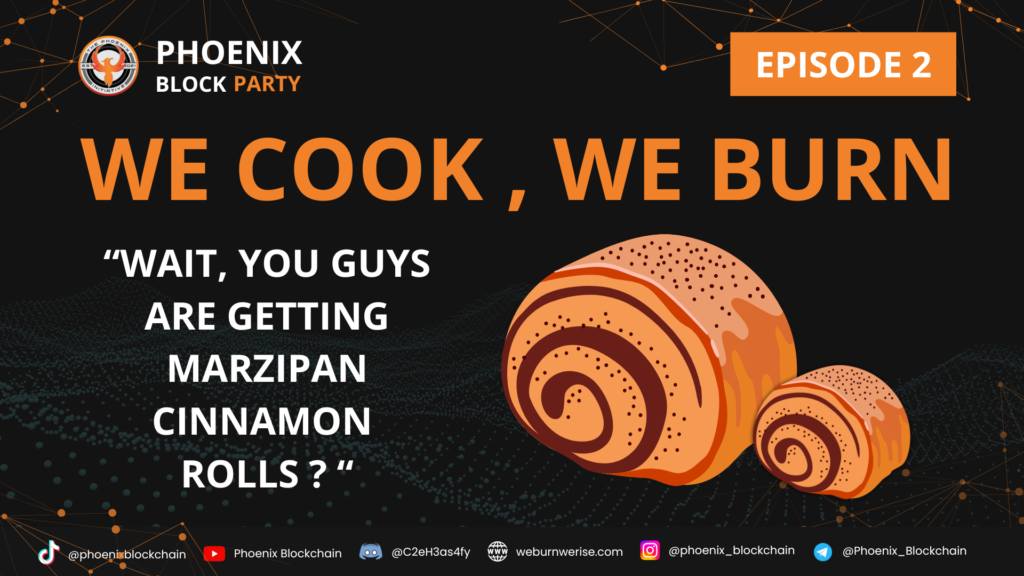 We Cook We Burn - Episode 2: Marzipan Cinnamon Rolls? Yes, Please!