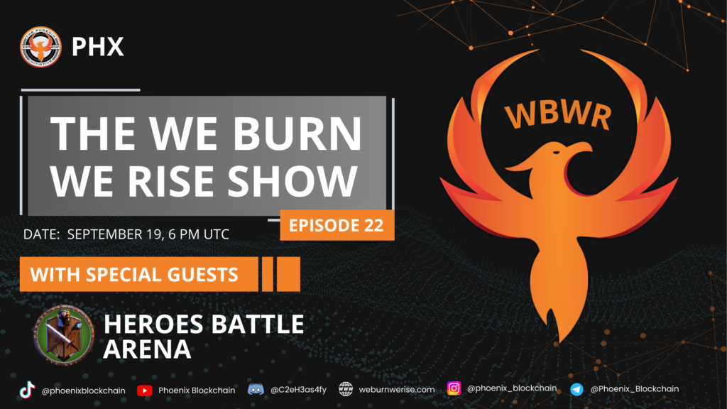 We Burn We Rise - Episode 22: Spazzitron McGee and Hyperion Host with Special Guest Oleksii, Founder of Heroes Battle Arena