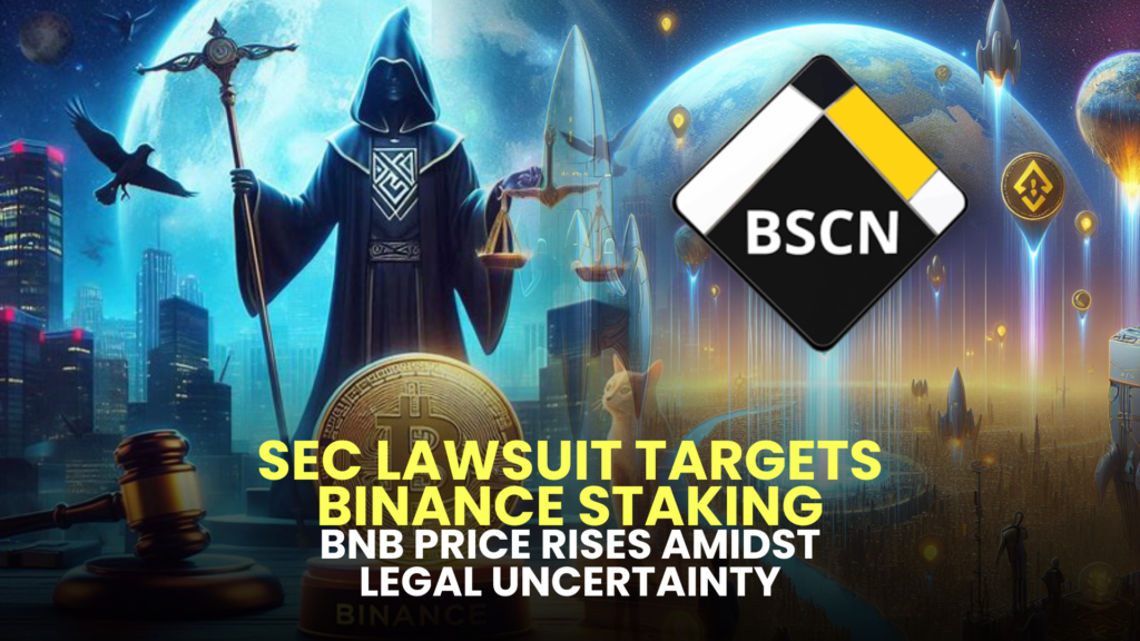 SEC Lawsuit Targets Binance Staking, BNB Price Rises Amidst Legal Uncertainty