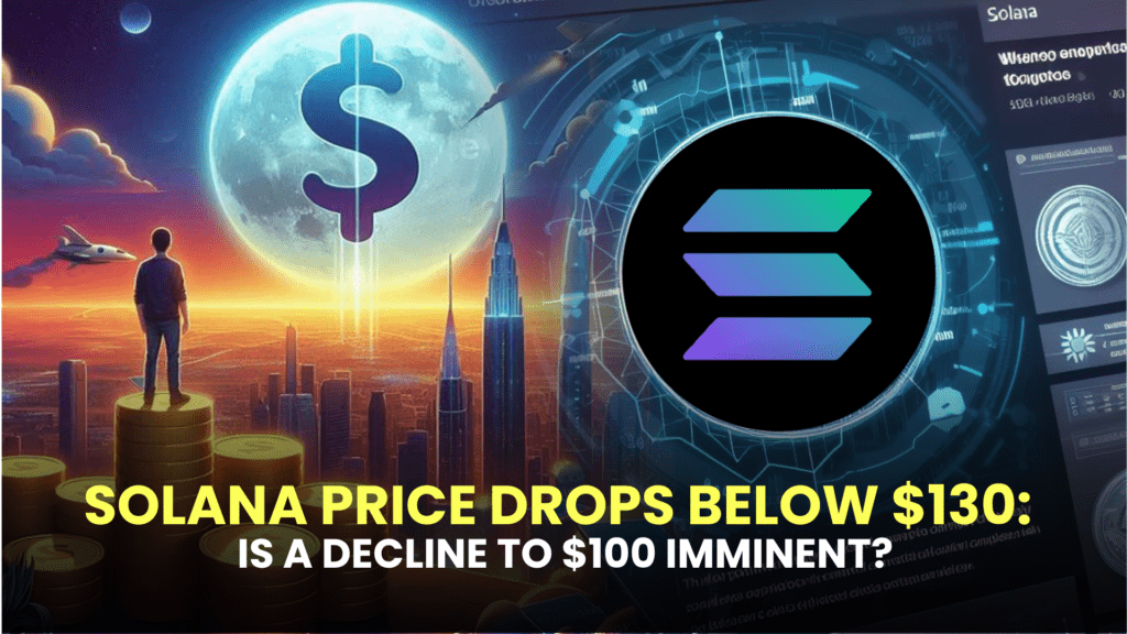 Solana Price Drops Below $130: Is a Decline to $100 Imminent?