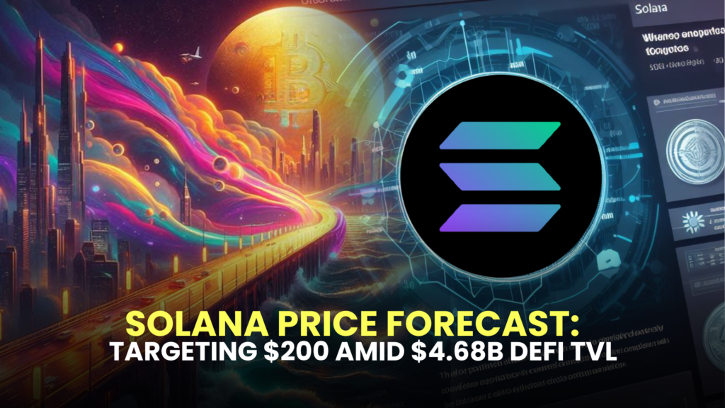 Solana Price Forecast: Targeting $200 Amid $4.68B DeFi TVL