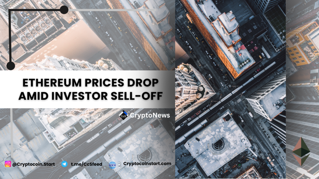 Ethereum Prices Drop Amid Investor Sell-Off