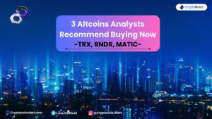 3 Altcoins Analysts Recommend Buying Now: TRX, RNDR, MATIC